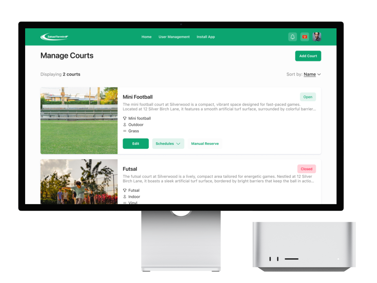 administratorski prikaz na telefonima